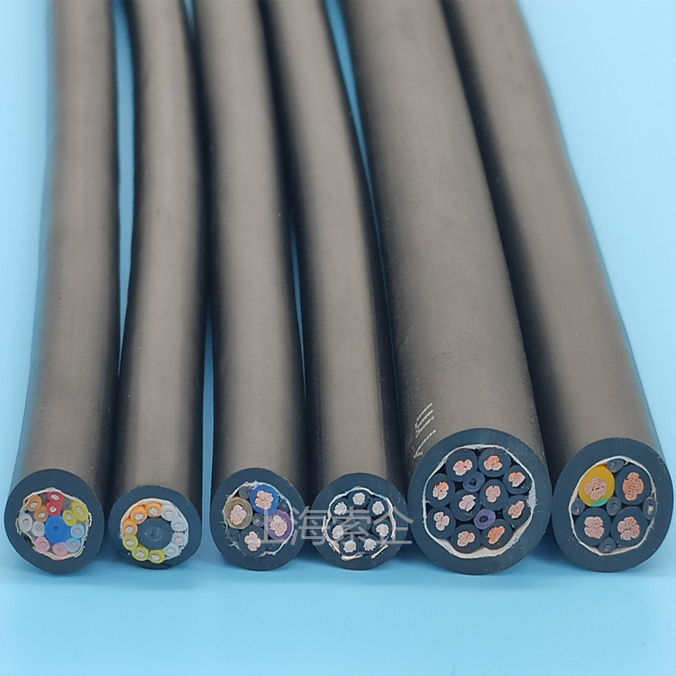 TRVV 高柔性拖链电缆！PUR/PVC 护套耐磨防油 1000 万次弯折不断裂